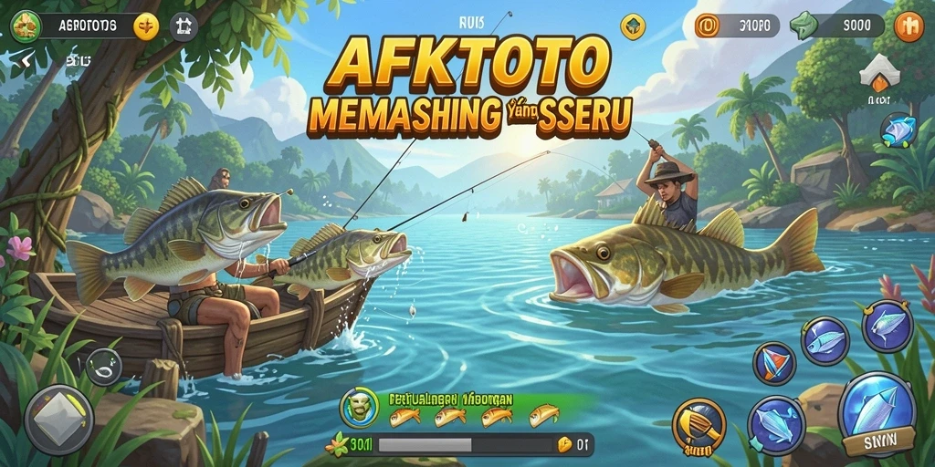 Tampilan gameplay utama AFKTOTO yang menyenangkan dan menantang.