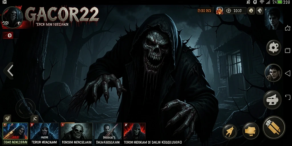 Gameplay menegangkan di dalam kegelapan yang mencekam.