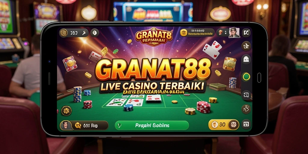 Tampilan gameplay Live Casino yang menarik di GRANAT88.