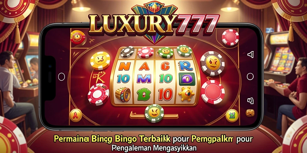 Tampilan gameplay Bingo yang menarik di LUXURY777.