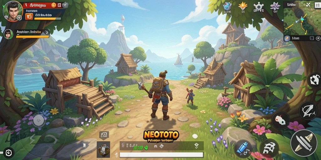 Tampilan luar biasa dari gameplay Open World NEOTOTO.