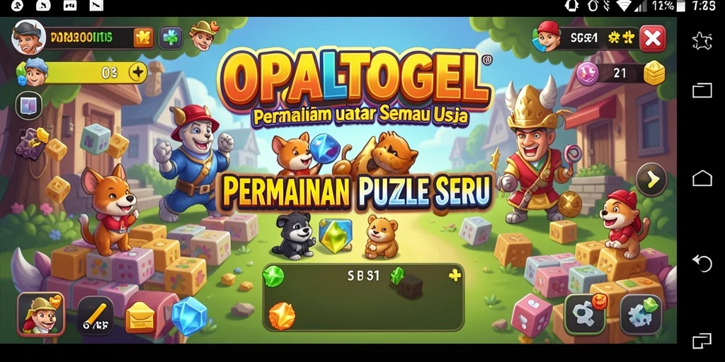 Tangkapan layar menampilkan gameplay seru dari OPALTOGEL.