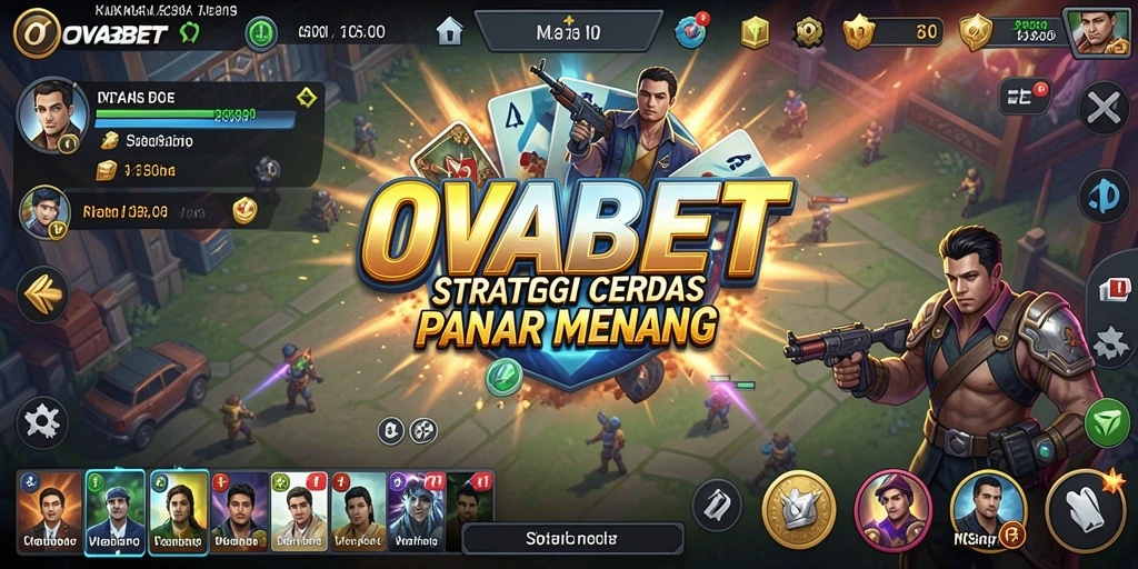 Tangkapan layar gameplay OVABET yang penuh aksi dan strategi mendebarkan.