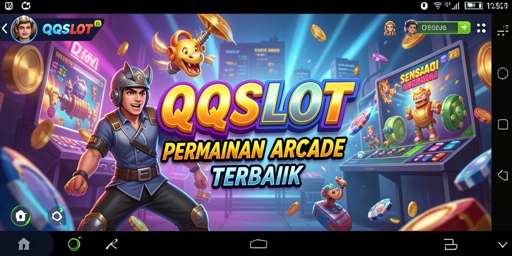 Tampilan gameplay QQSLOT yang menarik dan penuh tantangan.